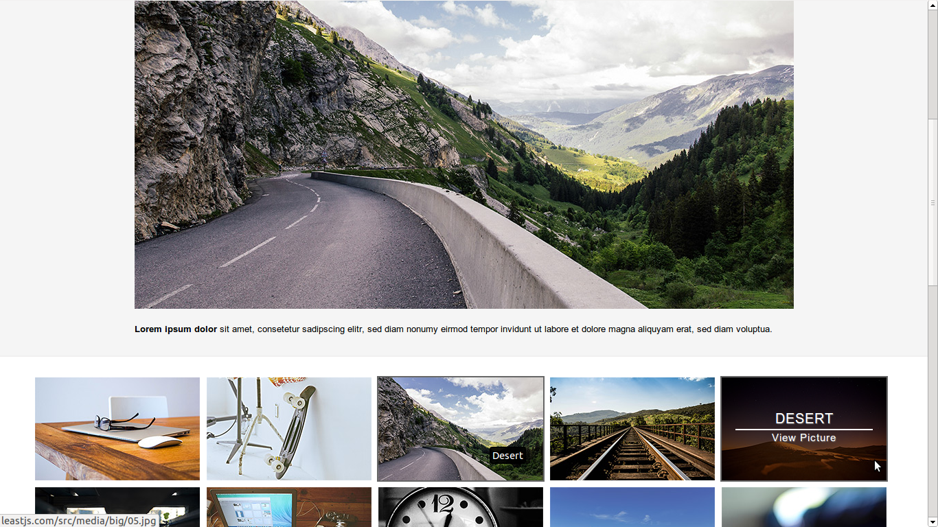 Simple Responsive Image Gallery for Joomla